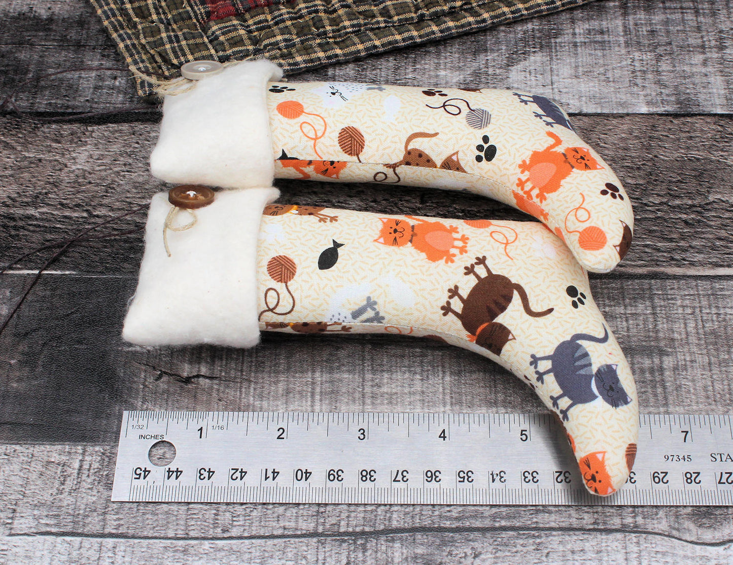 Christmas Stockings Ornaments Dogs Cats