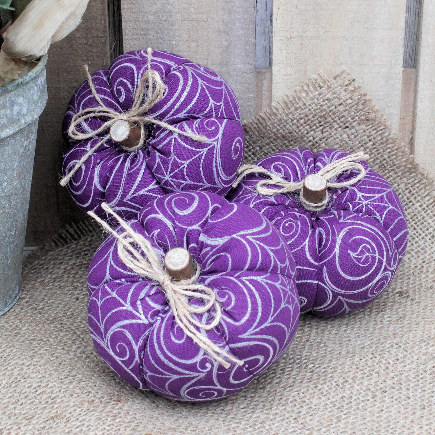 Mini Pumpkins 3-Set Autumn Bowl Fillers