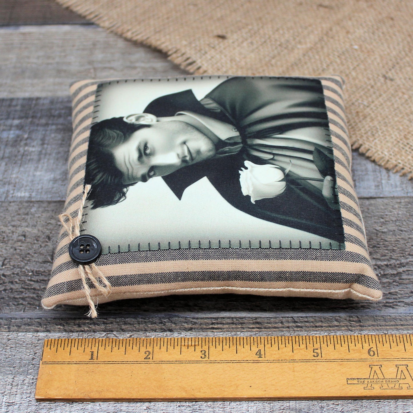 Handsome Vampire Pillow Tuck Halloween Decor
