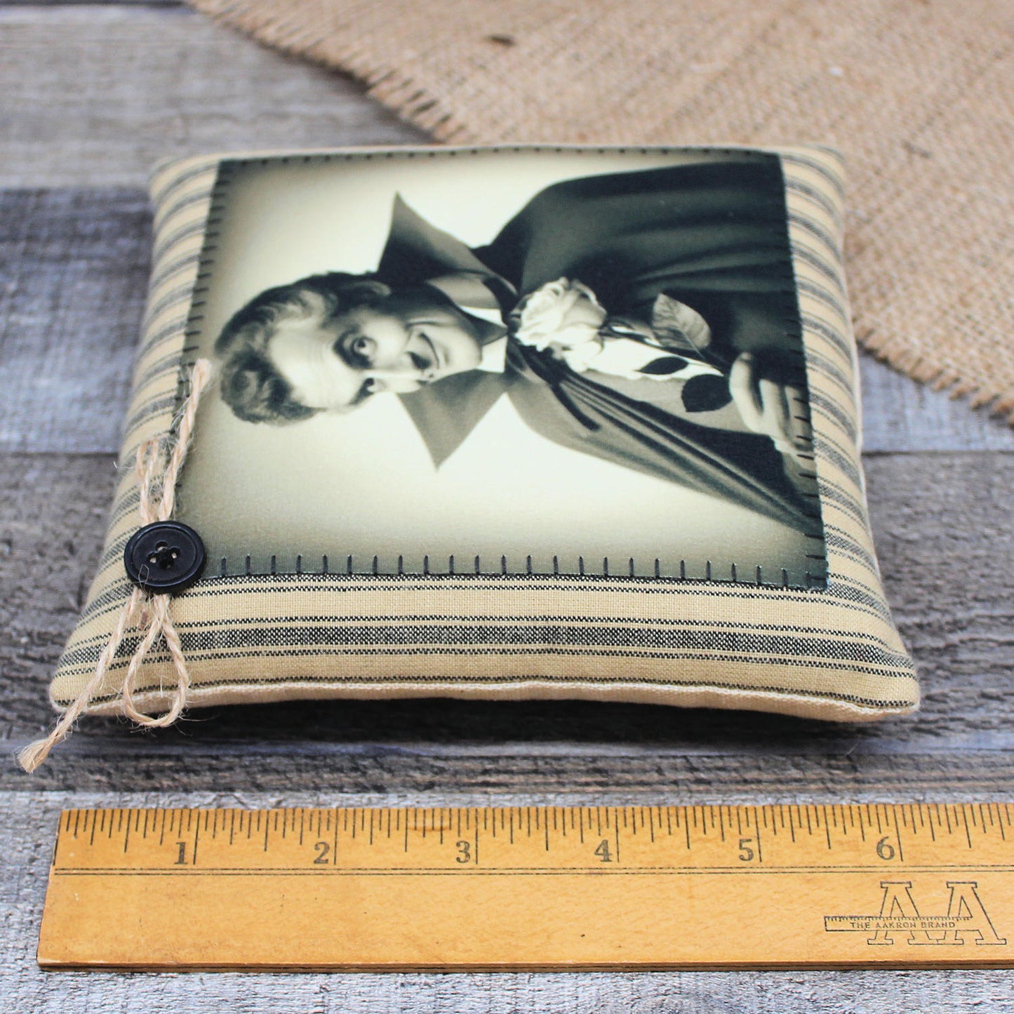 Handsome Vampire Pillow Tuck Halloween Decor