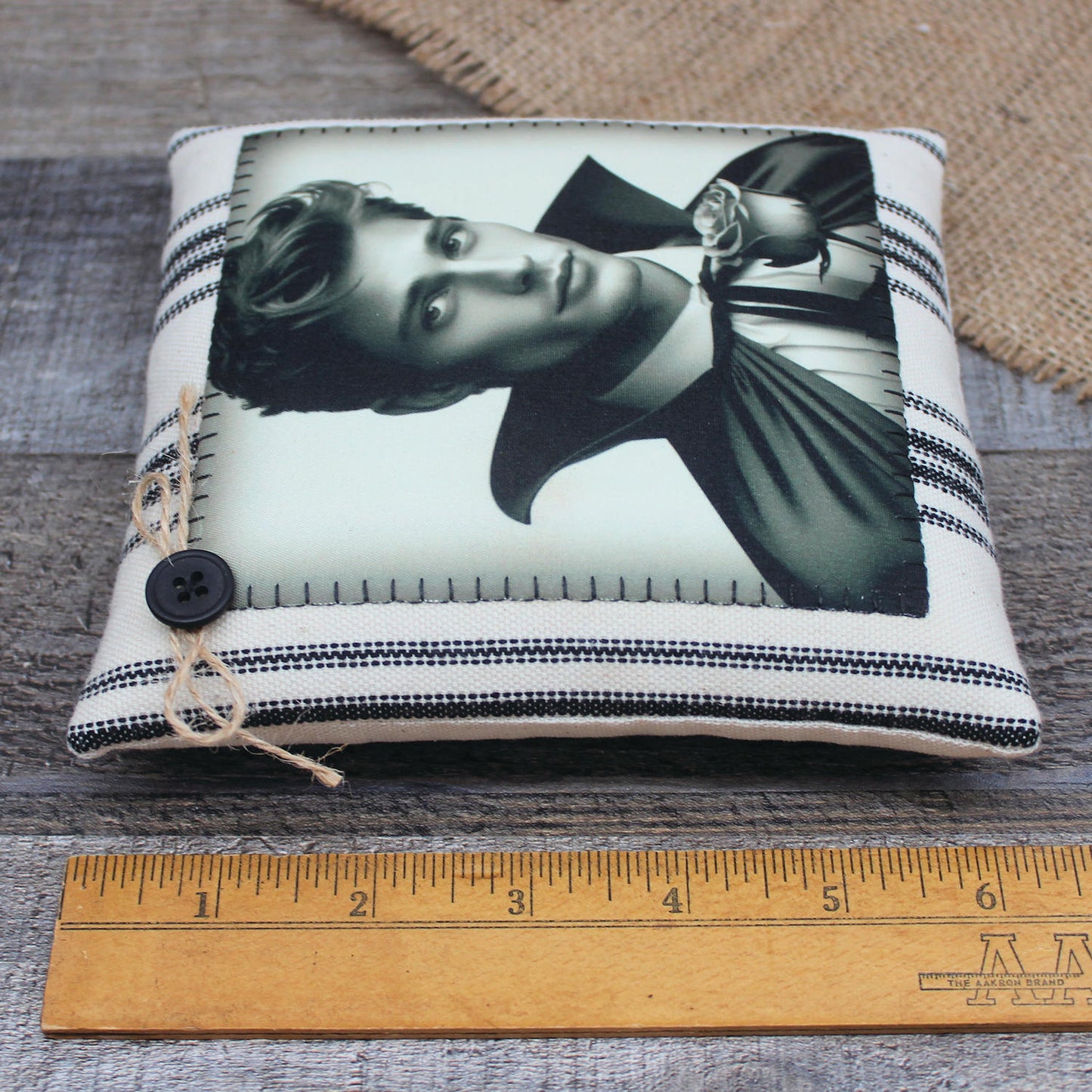 Handsome Vampire Pillow Tuck Halloween Decor