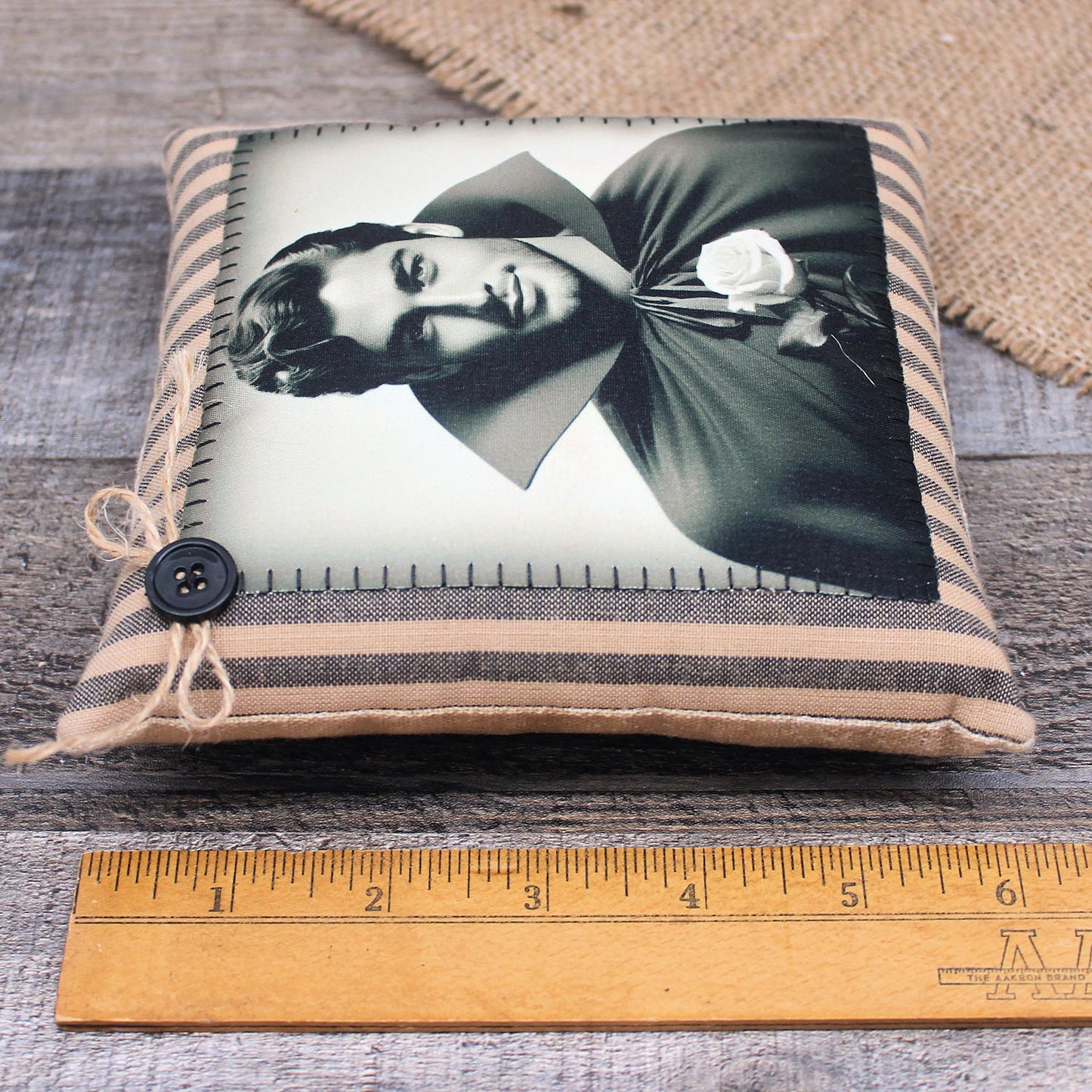 Handsome Vampire Pillow Tuck Halloween Decor