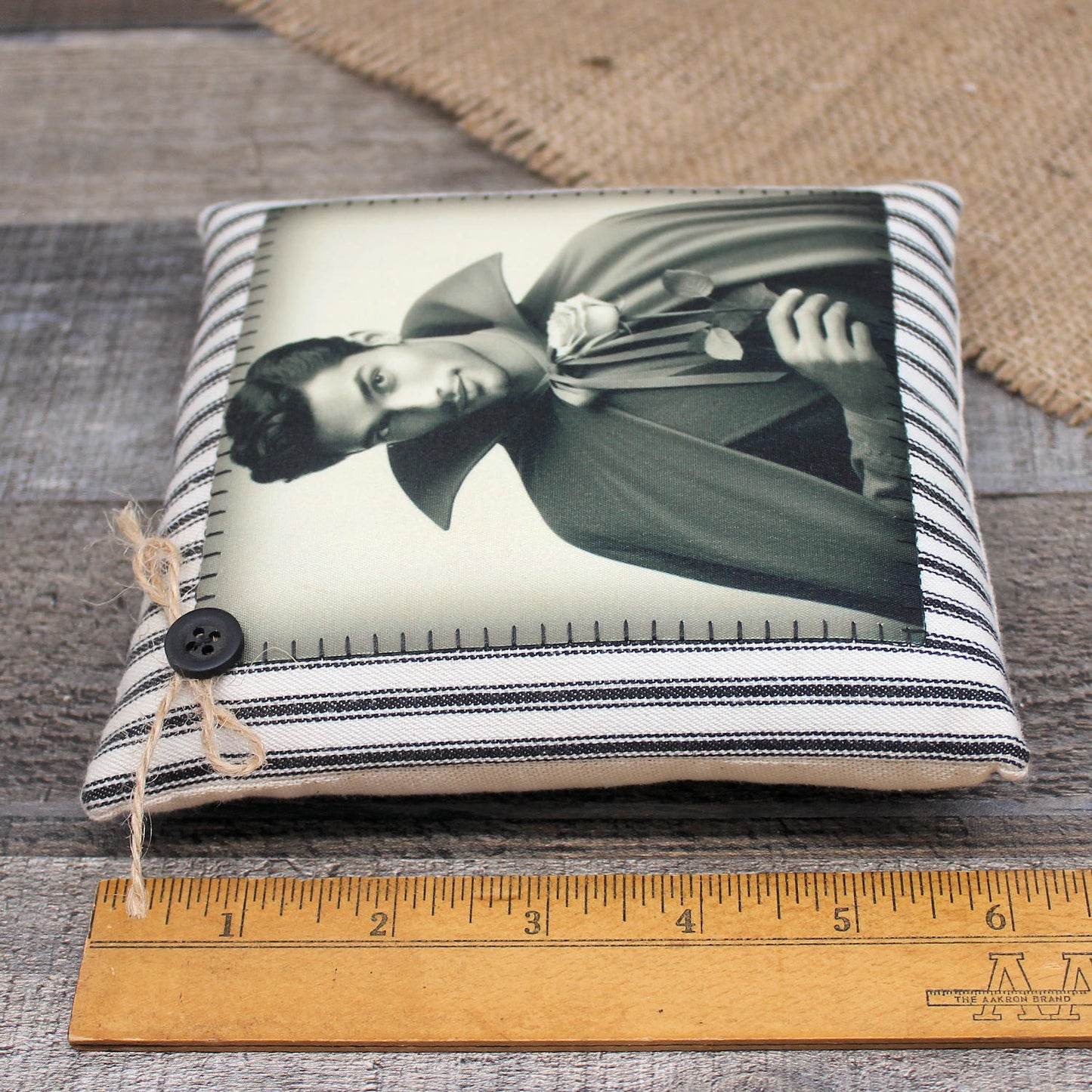 Handsome Vampire Pillow Tuck Halloween Decor