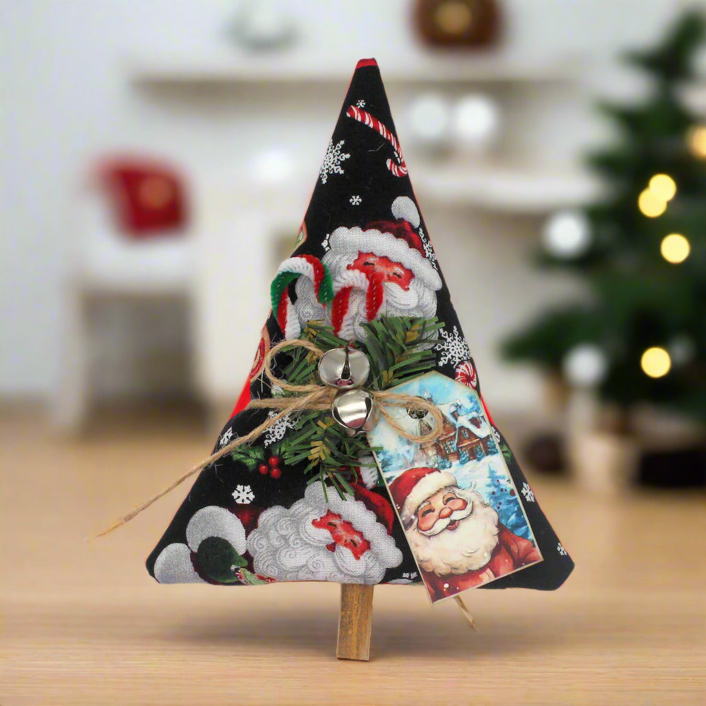 Decorative Christmas tree ornament with Santa Claus design