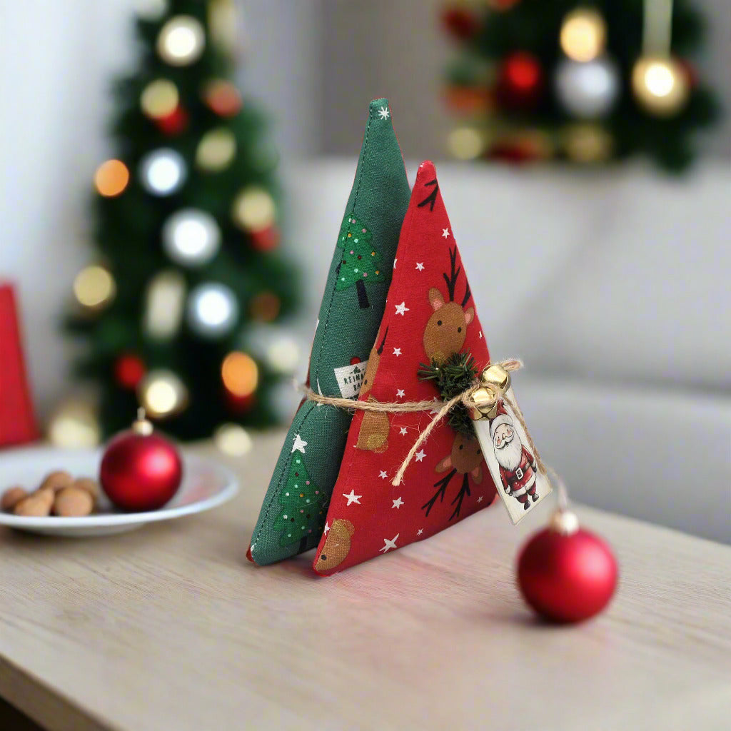 Christmas Tree Shelf Sitter Cabin Holiday Decor Farmhouse