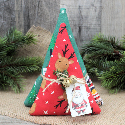 Christmas Tree Shelf Sitter Cabin Holiday Decor Farmhouse