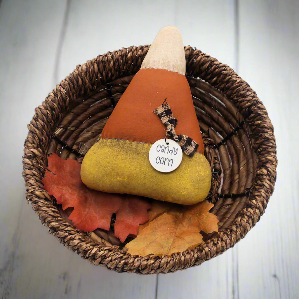 Primitive candy corn bowl filler