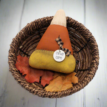 Primitive candy corn bowl filler