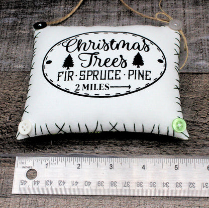 Christmas Tree Farm Christmas Winter Peg Rail Hanger
