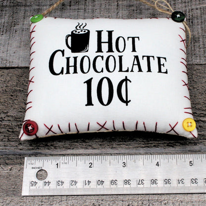Hot Chocolate Christmas Winter Peg Rail Hanger