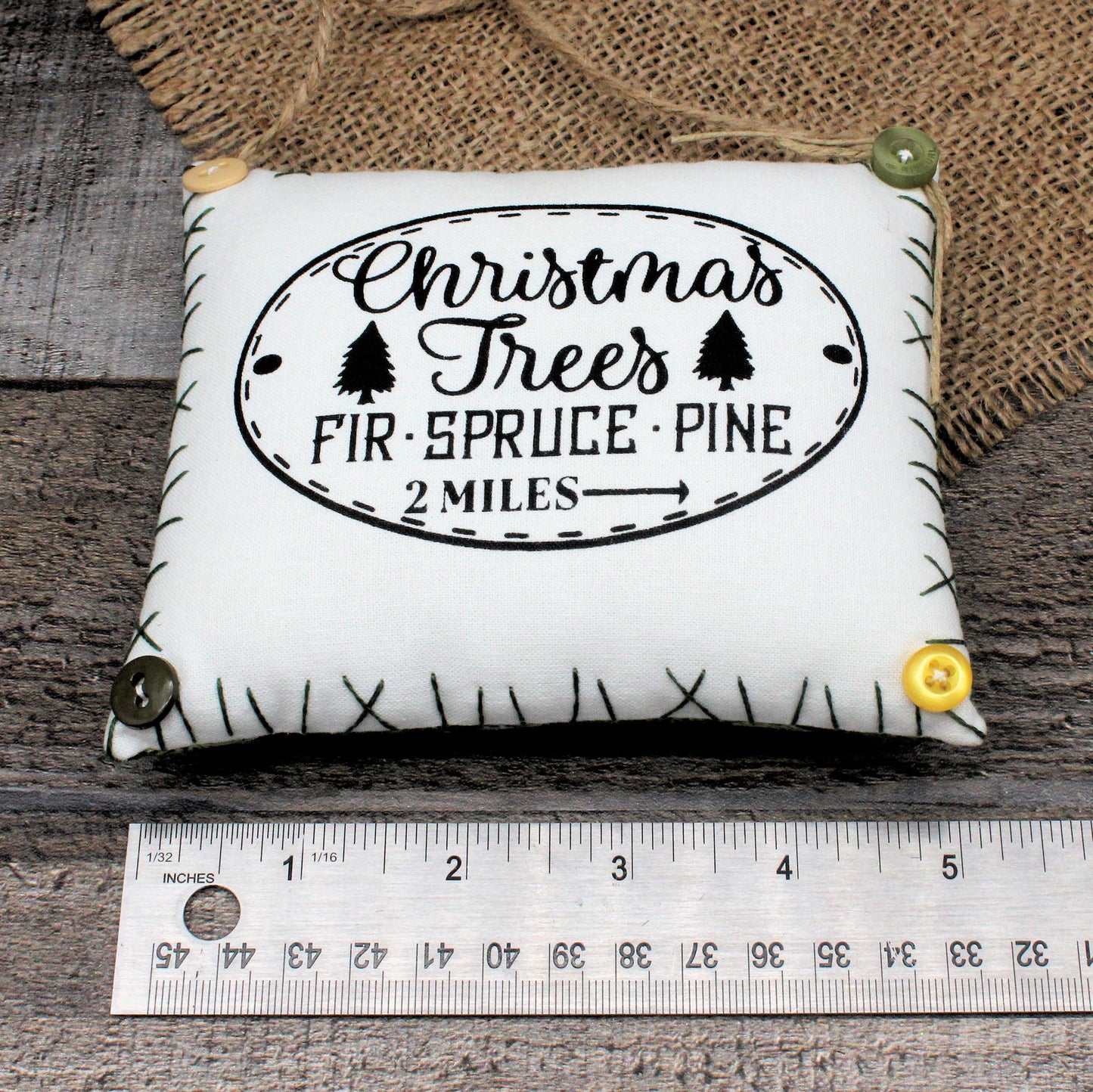 Christmas Tree Farm Christmas Winter Peg Rail Hanger