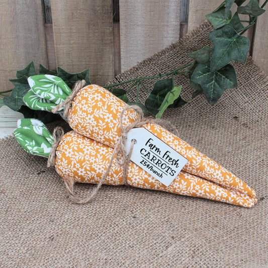 Farm Fresh Carrots Bundle Shelf Sitter
