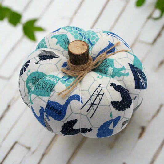 Farmhouse Pumpkin Autumn Home Decor Blue Farm