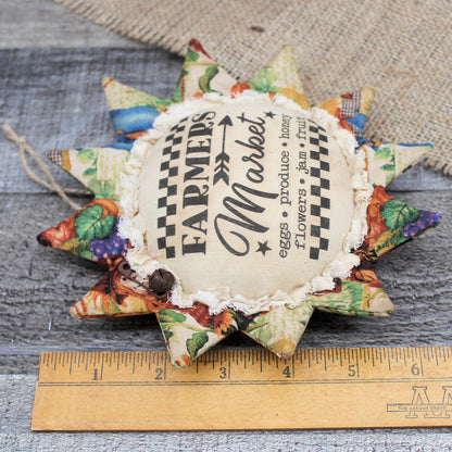 Country Sunflower Ornament Farmers Market