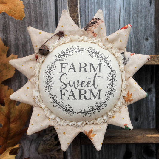 Country Sunflower Ornament Farm Sweet Farm