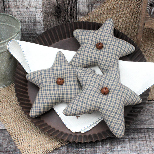 Homespun Stars Bowl Fillers 3-Set Colonial Blue