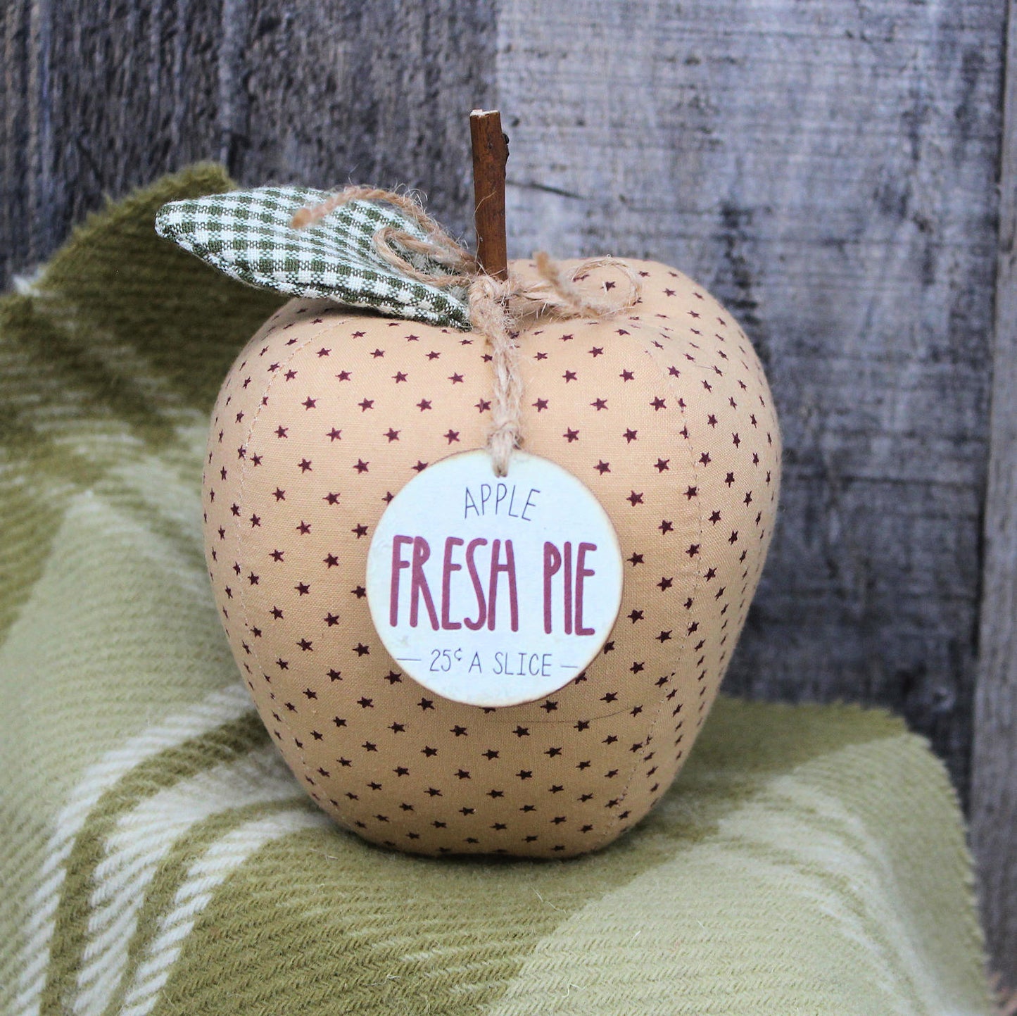 Apple Shelf Sitter Farmhouse Kitchen Bowl Filler