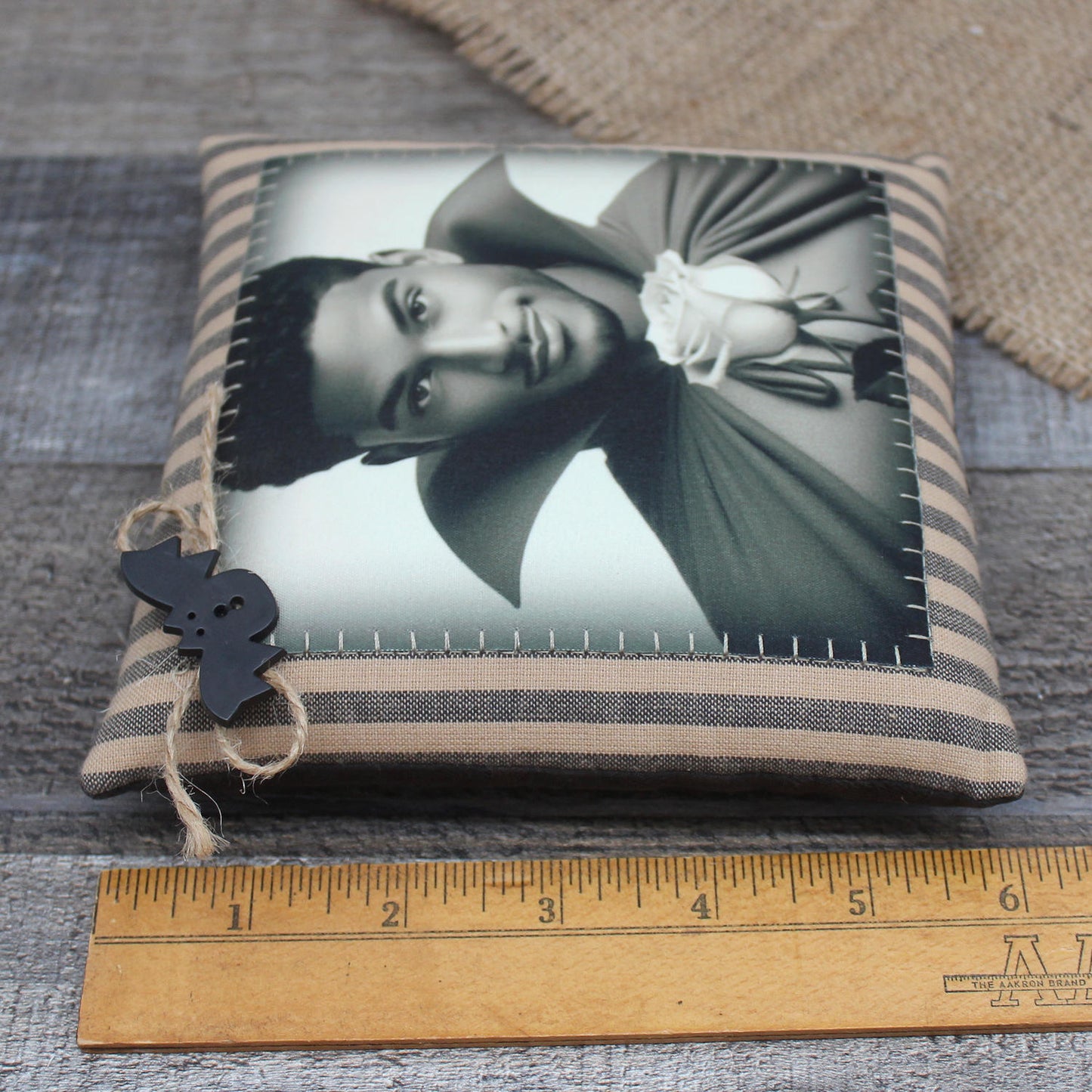 Handsome Vampire Pillow Tuck Halloween Decor