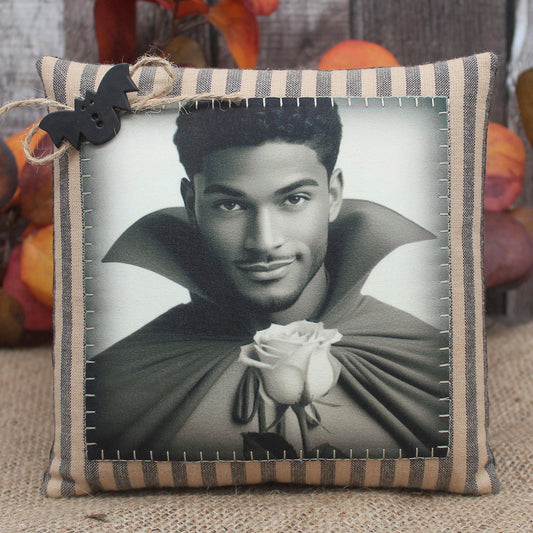 Handsome Vampire Pillow Tuck Halloween Decor