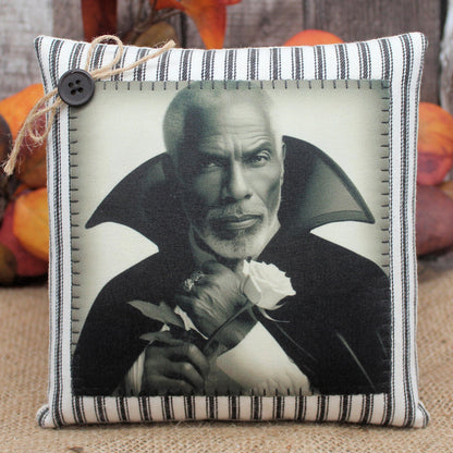 Handsome Vampire Pillow Tuck Halloween Decor
