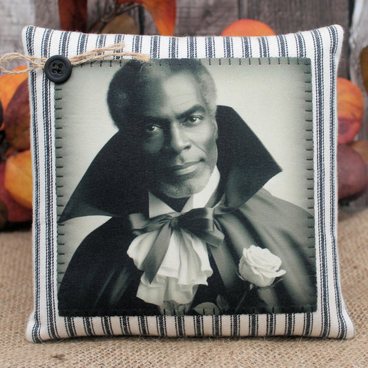 Handsome Vampire Pillow Tuck Halloween Decor