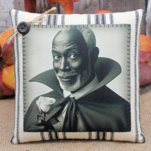 Handsome Vampire Pillow Tuck Halloween Decor