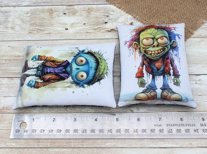Silly Zombies Halloween Bowl Fillers 2-Set