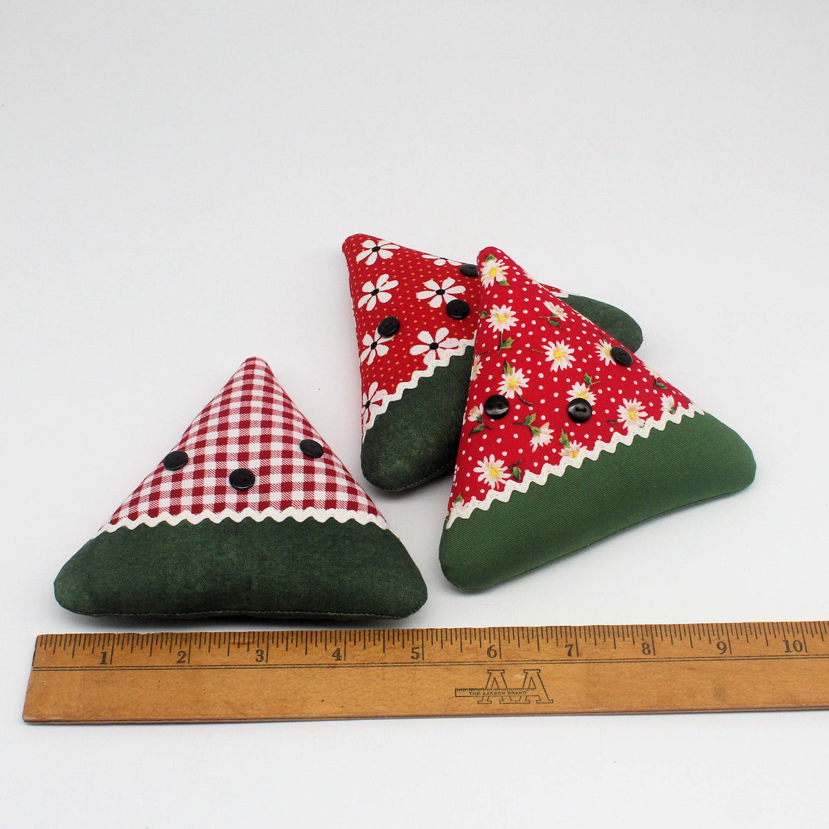Primitive Watermelon Bowl Fillers – Set of 3 Summer Farmhouse Decor
